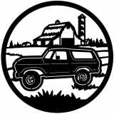 (image for) trucks_1 bronco  1978=-  farm