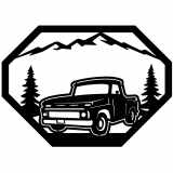 (image for) trucks_1 c 10 truck 1963  mountain