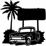 (image for) trucks_1 c 10 truck 1963  sign