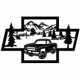 (image for) trucks_1 chevy square body  bowtie