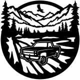 (image for) trucks_1 chevy square body  outdoor