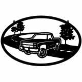 (image for) trucks_1 chevy square body  road