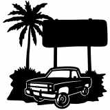 (image for) trucks_1 chevy square body  sign