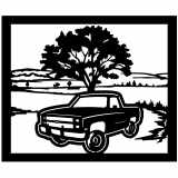 (image for) trucks_1 chevy square body  tree