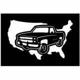 (image for) trucks_1 chevy square body  usa