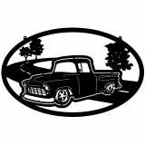 (image for) trucks_1 chevy stepside 55=-  road