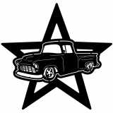 (image for) trucks_1 chevy stepside 55=-  star