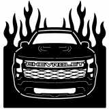 (image for) trucks_1 chevy truck  2023=-  flame