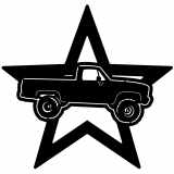 (image for) trucks_1 chevy truck side=-  star