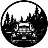 (image for) trucks_1 dodge power wagon=-  forest