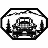 (image for) trucks_1 dodge power wagon=-  mountain