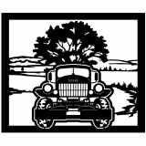 (image for) trucks_1 dodge power wagon=-  tree