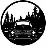 (image for) trucks_1 dodge truck=-  forest