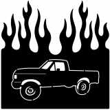 (image for) trucks_1 f 150 1987=-  flame