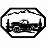 (image for) trucks_1 f 150 1987=-  mountain