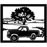 (image for) trucks_1 f 150 1987=-  tree