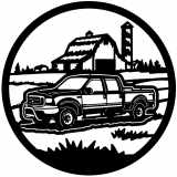 (image for) trucks_1 f 250 crewcab=-  farm