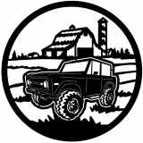 (image for) trucks_1 ford bronco=-  farm