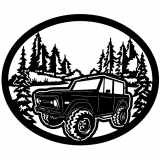 (image for) trucks_1 ford bronco=-  field