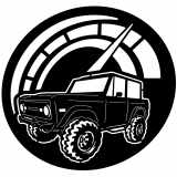 (image for) trucks_1 ford bronco=-  gauge