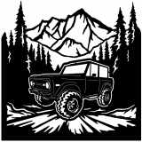 (image for) trucks_1 ford bronco=-  land