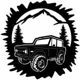 (image for) trucks_1 ford bronco=-  moon