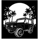 (image for) trucks_1 ford bronco=-  palms