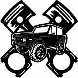 (image for) trucks_1 ford bronco=-  piston