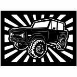 (image for) trucks_1 ford bronco=-  rays