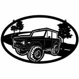 (image for) trucks_1 ford bronco=-  road