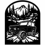 (image for) trucks_1 ford bronco=-  scene