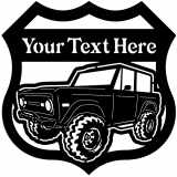 (image for) trucks_1 ford bronco=-  shield