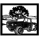 (image for) trucks_1 ford bronco=-  tree