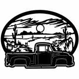 (image for) trucks_1 ford f 100 1956=-  cactus