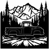 (image for) trucks_1 ford f 100 1956=-  land