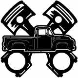 (image for) trucks_1 ford f 100 1956=-  piston