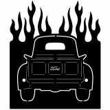 (image for) trucks_1 ford f 1 1948=-  flame