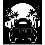 (image for) trucks_1 ford f 1 1948=-  palms