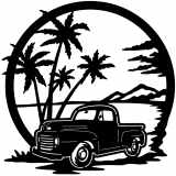 (image for) trucks_1 ford f 1 1949=-  beach