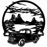 (image for) trucks_1 ford f 1 1949=-  desert