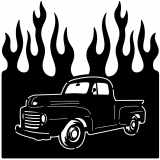 (image for) trucks_1 ford f 1 1949=-  flame