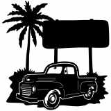 (image for) trucks_1 ford f 1 1949=-  sign