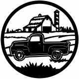 (image for) trucks_1 ford f 1 1949 side=-  farm