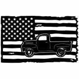 (image for) trucks_1 ford f 1 1949 side=-  flag