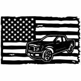 (image for) trucks_1 ford super cab  flag