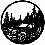 (image for) trucks_1 ford super cab  forest