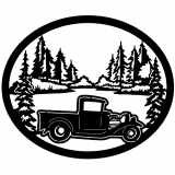 (image for) trucks_1 ford truck  30s=-  field