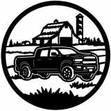 (image for) trucks_1 gmc truck=-  farm