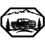 (image for) trucks_1 gmc truck=-  mountain