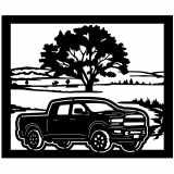 (image for) trucks_1 gmc truck=-  tree